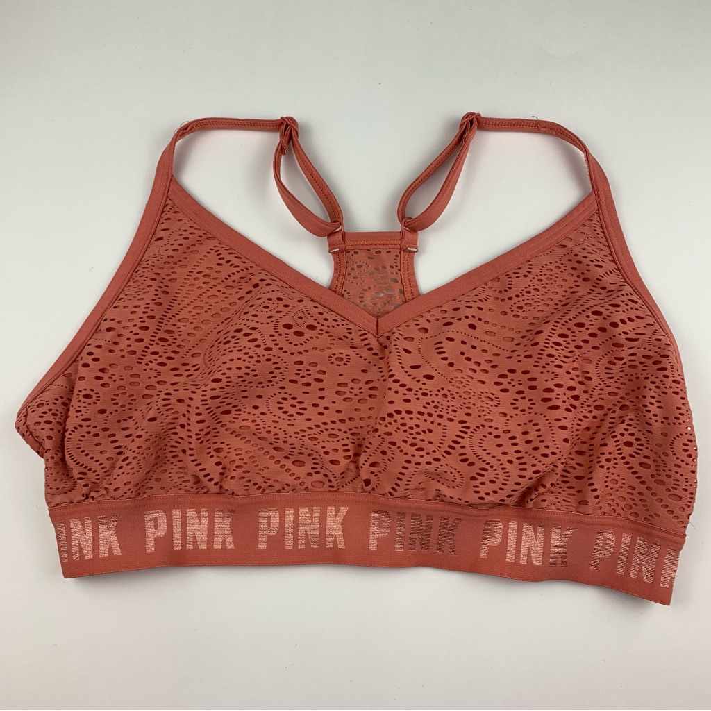 Pink Victorias Secret Sport Bra Large 6694